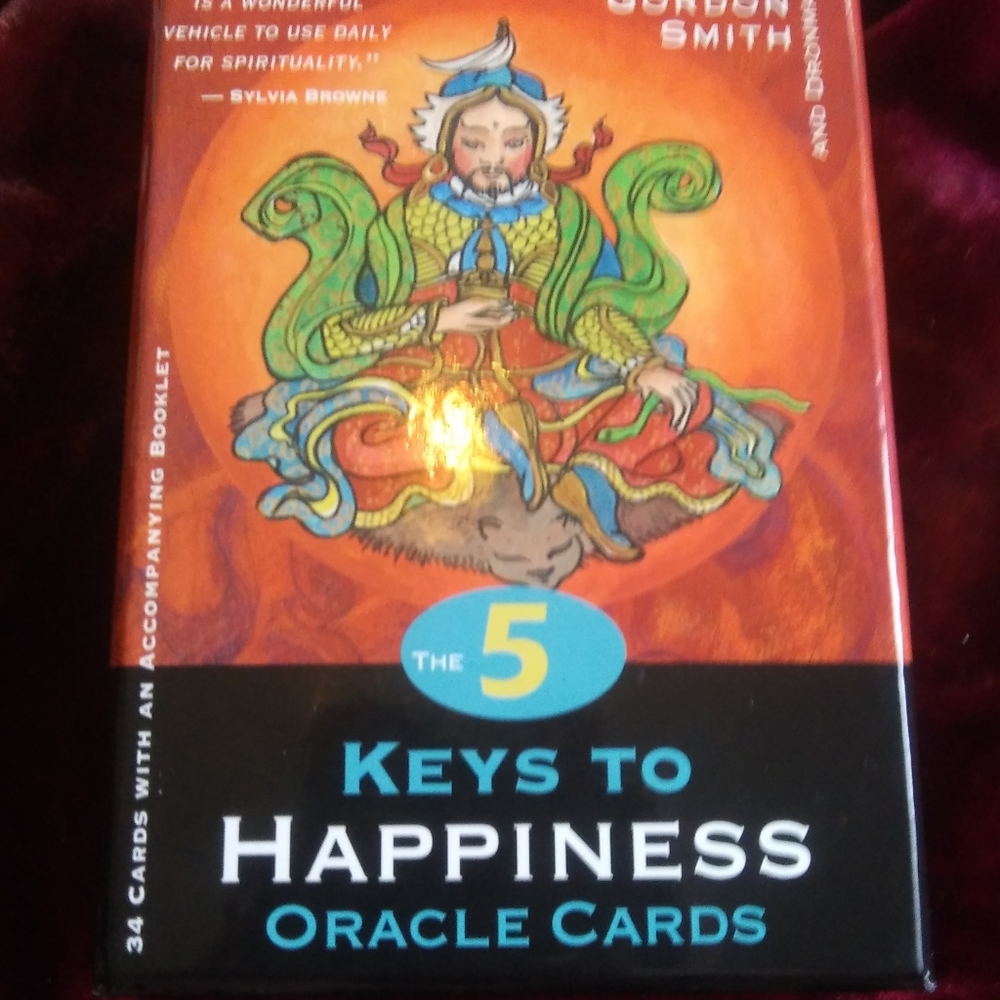 5 Keys to Happiness - Oracle Cards